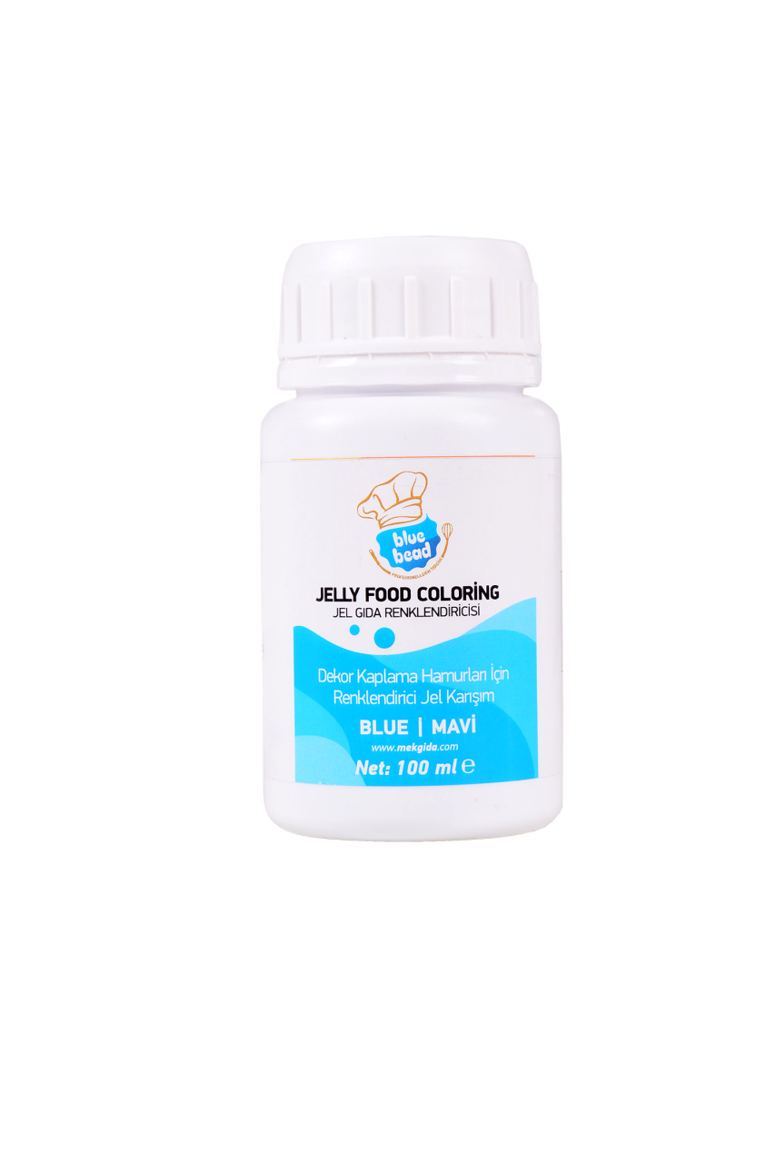 Blue Bead Mavi Jel Gıda Boyası  100 ml