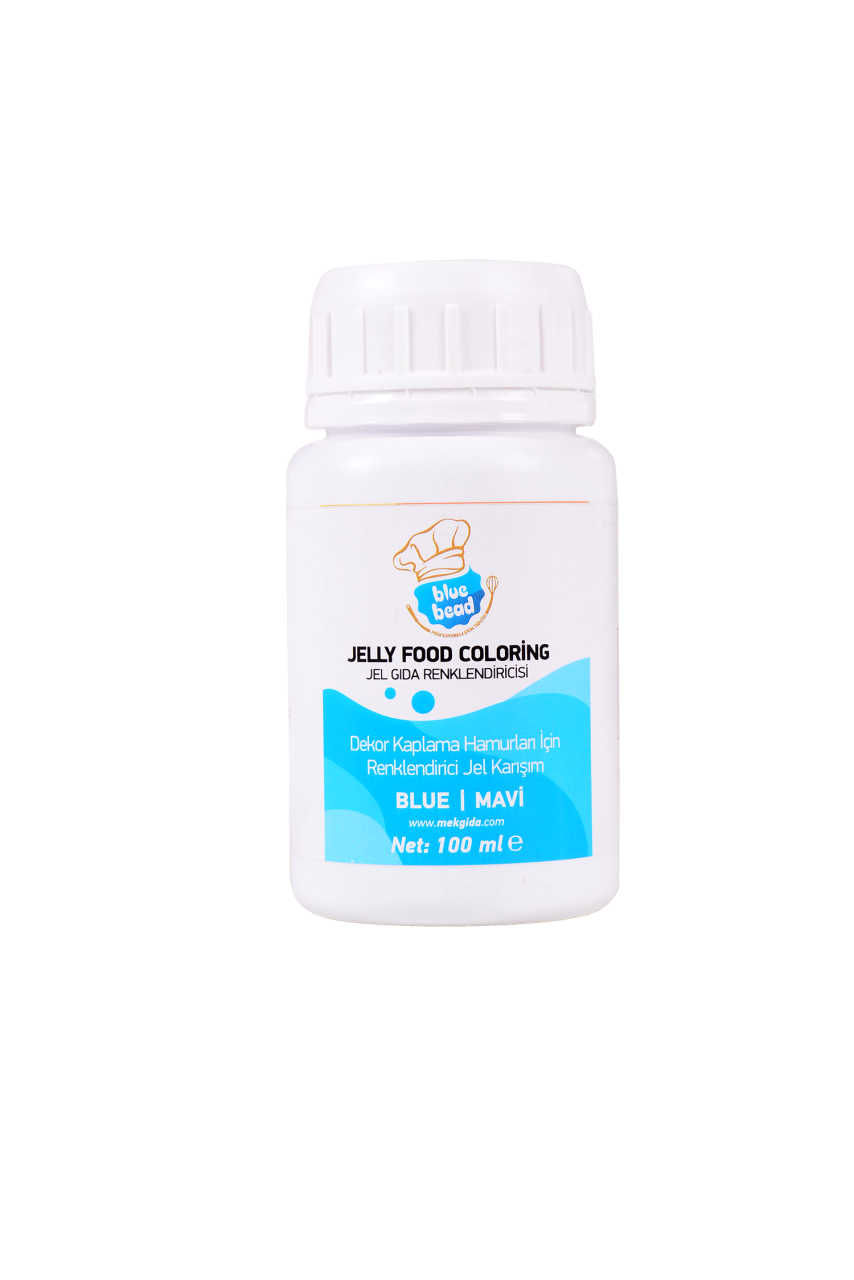 Blue Bead Mavi Jel Gıda Boyası  100 ml