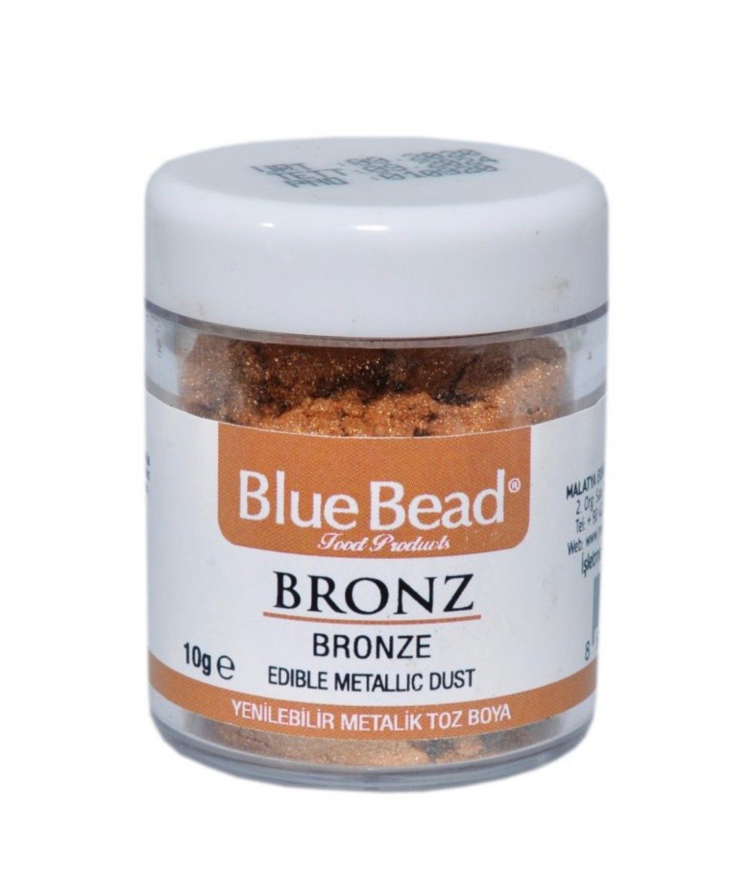 BlueBead Bronz Yenilebilir Sim Boya 10 gr.
