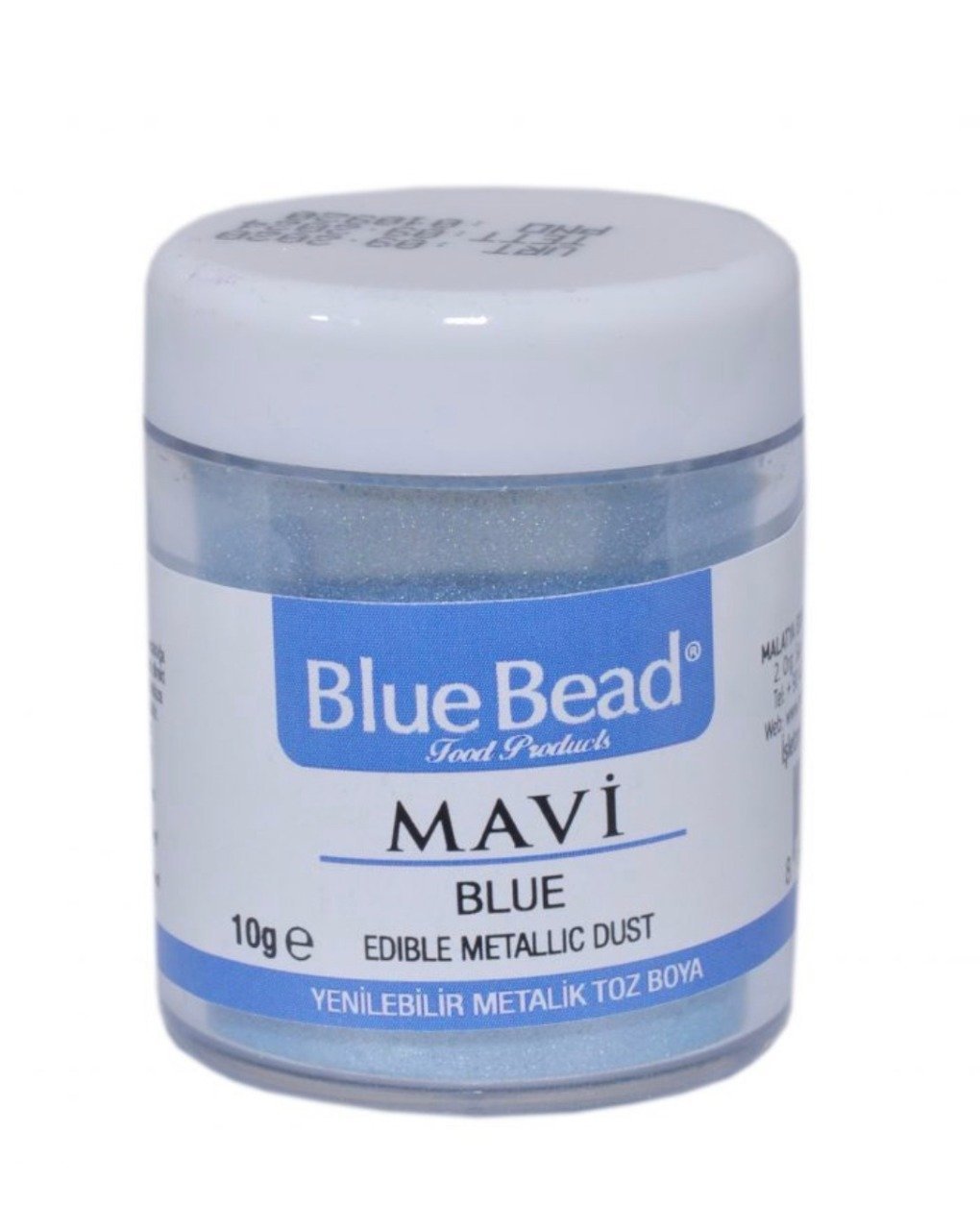 BlueBead Mavi Yenilebilir Sim Boya 10 gr.