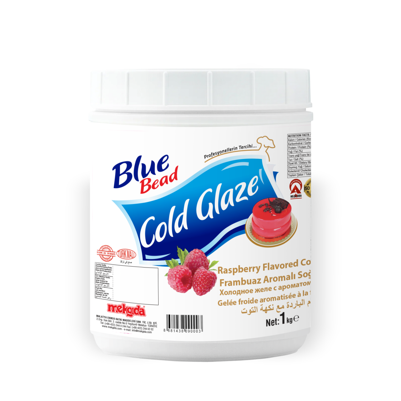 Blue Bead Pasta Jölesi Frambuazlı 1 KG