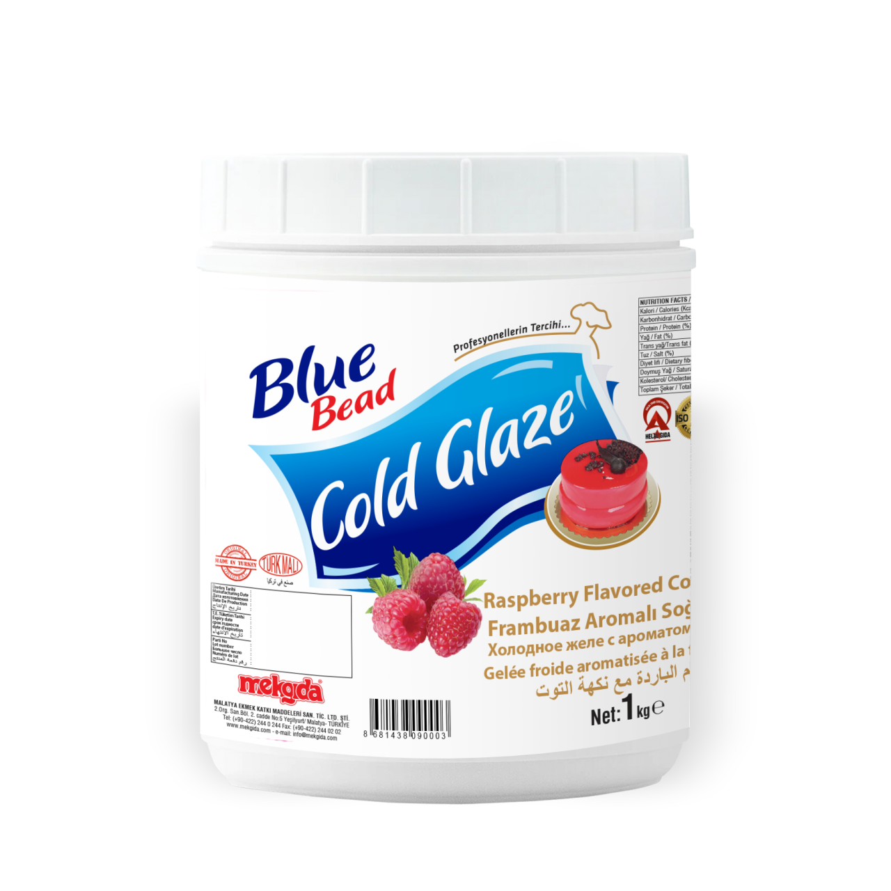 Blue Bead Frambuazlı Pasta Jölesi  1 KG