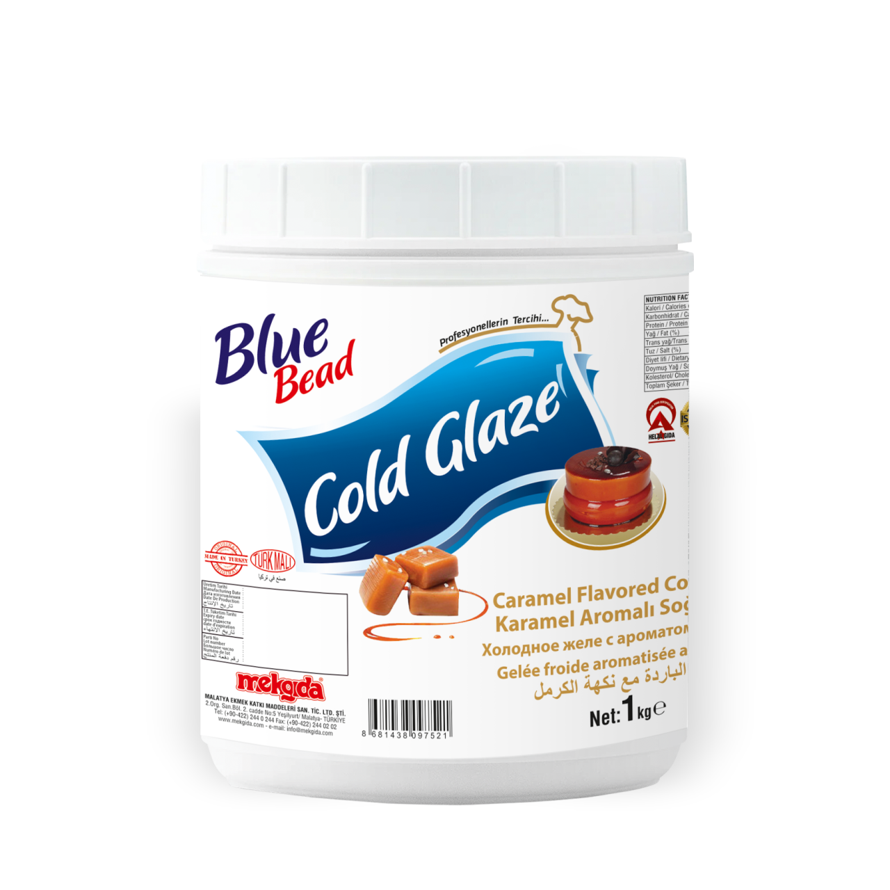Blue Bead Pasta Jölesi Karamelli 1 KG