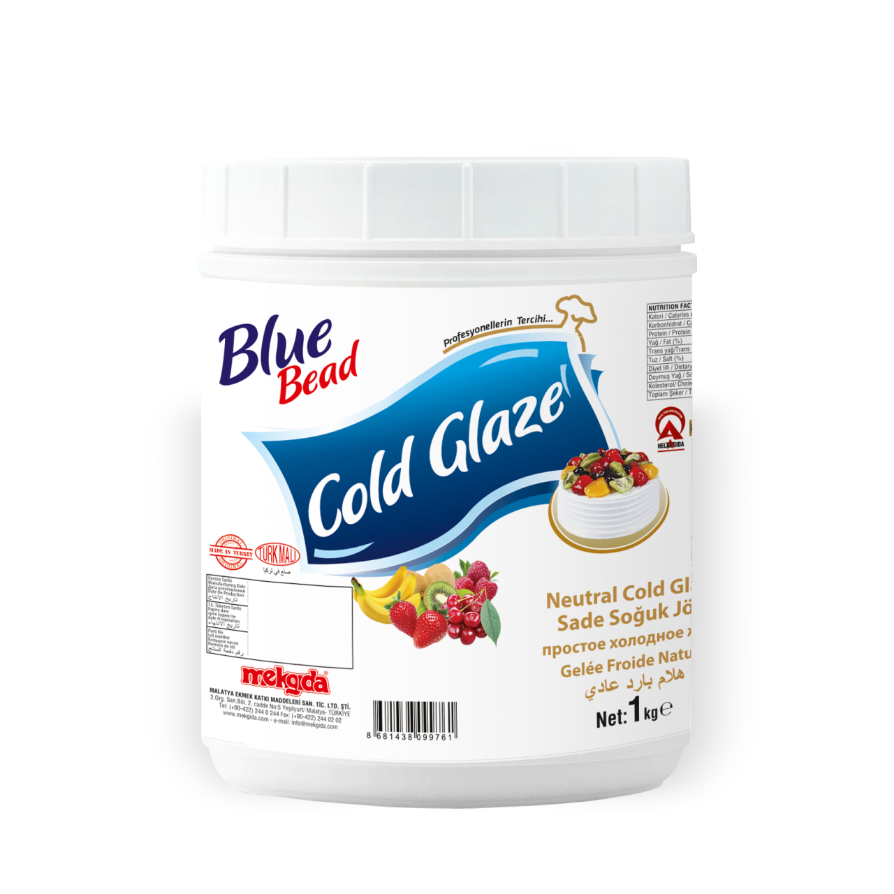 Blue Bead Sade Pasta Jölesi 1 KG