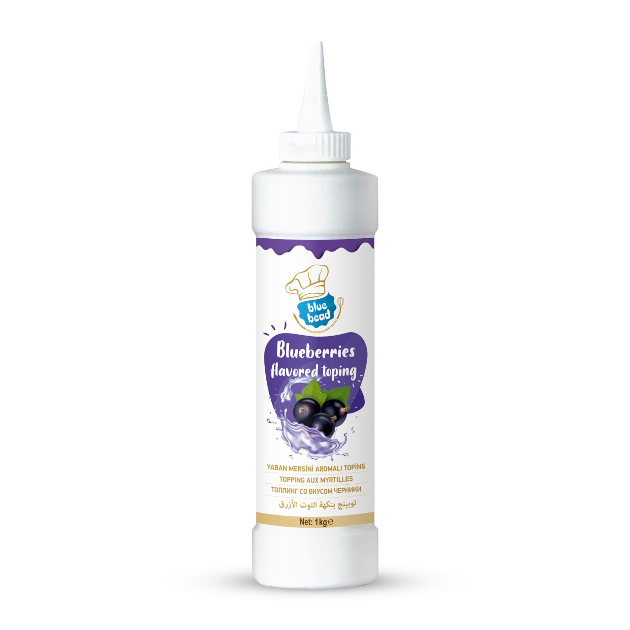 Blue Bead Topping Sos Yaban Mersinli 1 KG