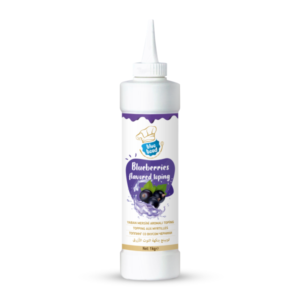 Blue Bead Topping Sos Yaban Mersinli 1 KG