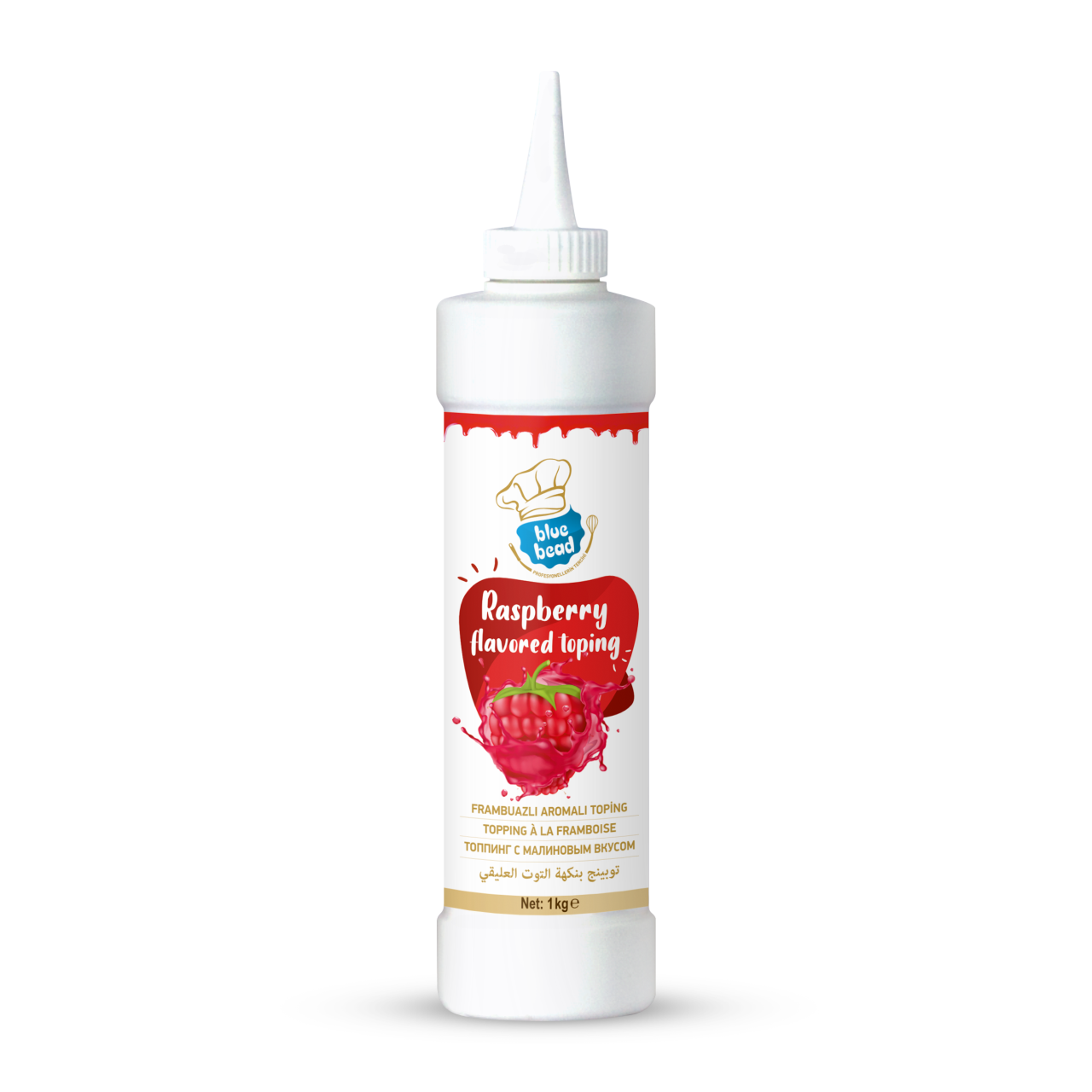 Blue Bead Topping Sos Frambuazlı 1 KG