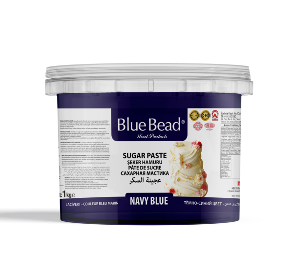 BlueBead Lacivert Şeker Hamuru 1 KG
