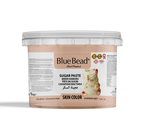 Blue Bead Şeker Hamuru Ten Rengi 1 KG