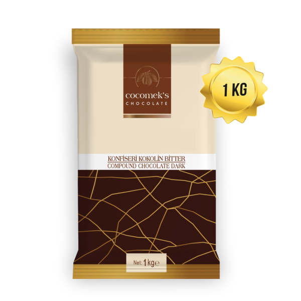 Cocomeks Konfiseri Çikolata Bitter 1 KG