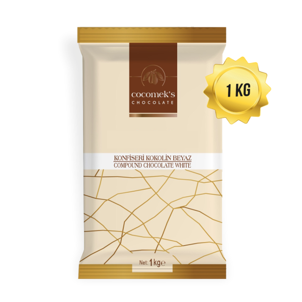 Cocomeks Konfiseri Çikolata Beyaz 1 KG