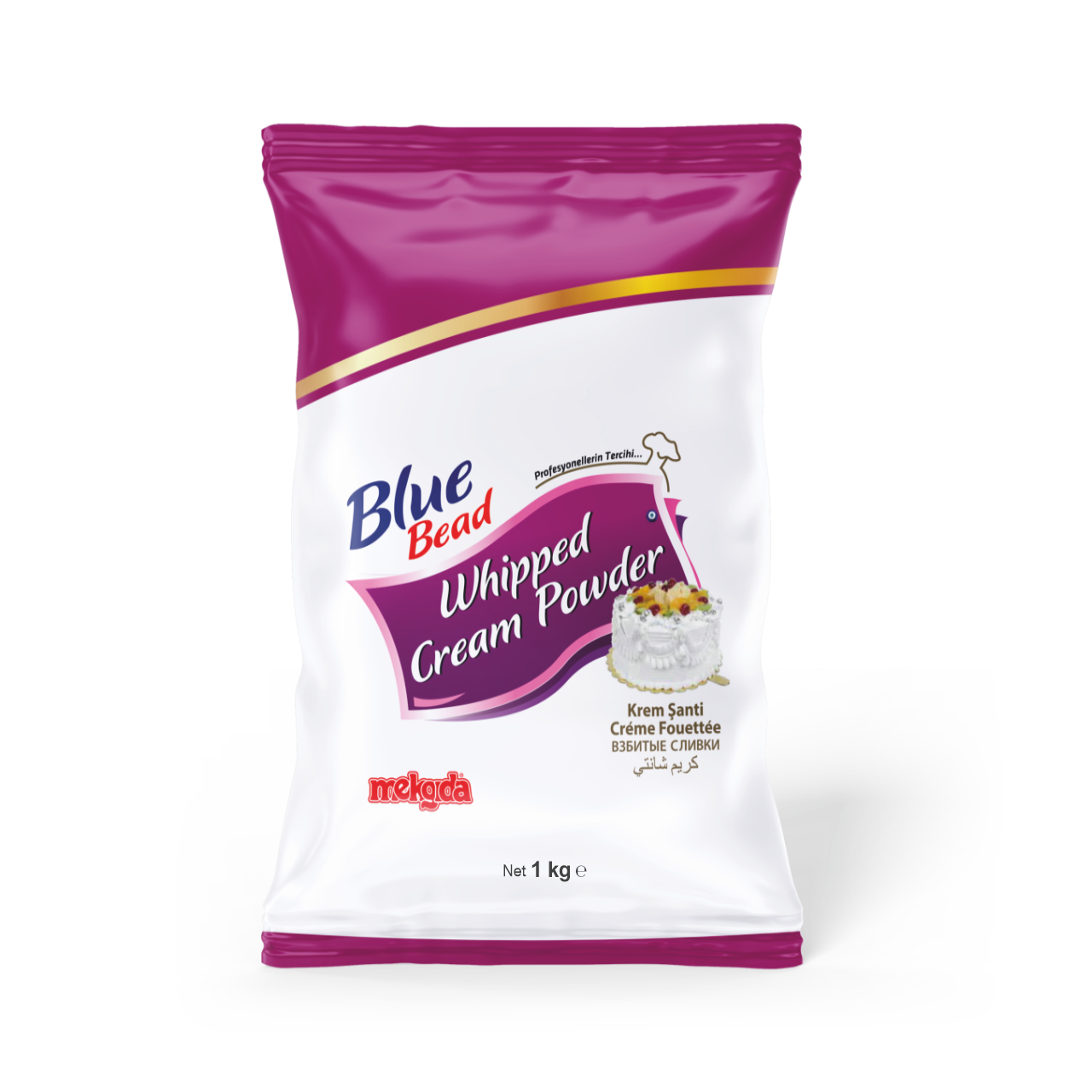 Blue Bead Krem Şanti 1 KG