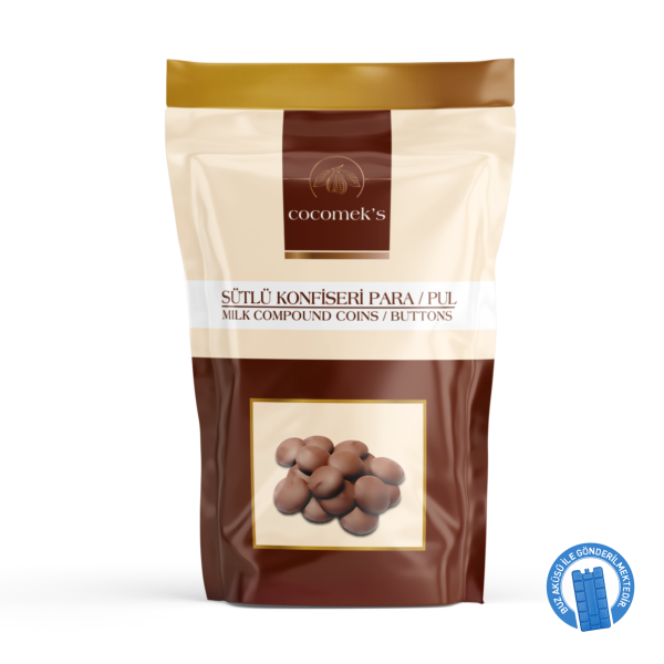 Cocomeks Sütlü Konfiseri Para Pul Çikolata 2.5 KG