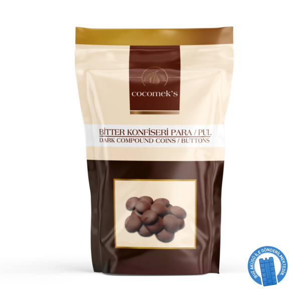 Cocomeks Bitter Konfiseri Para Pul Çikolata 2.5 KG