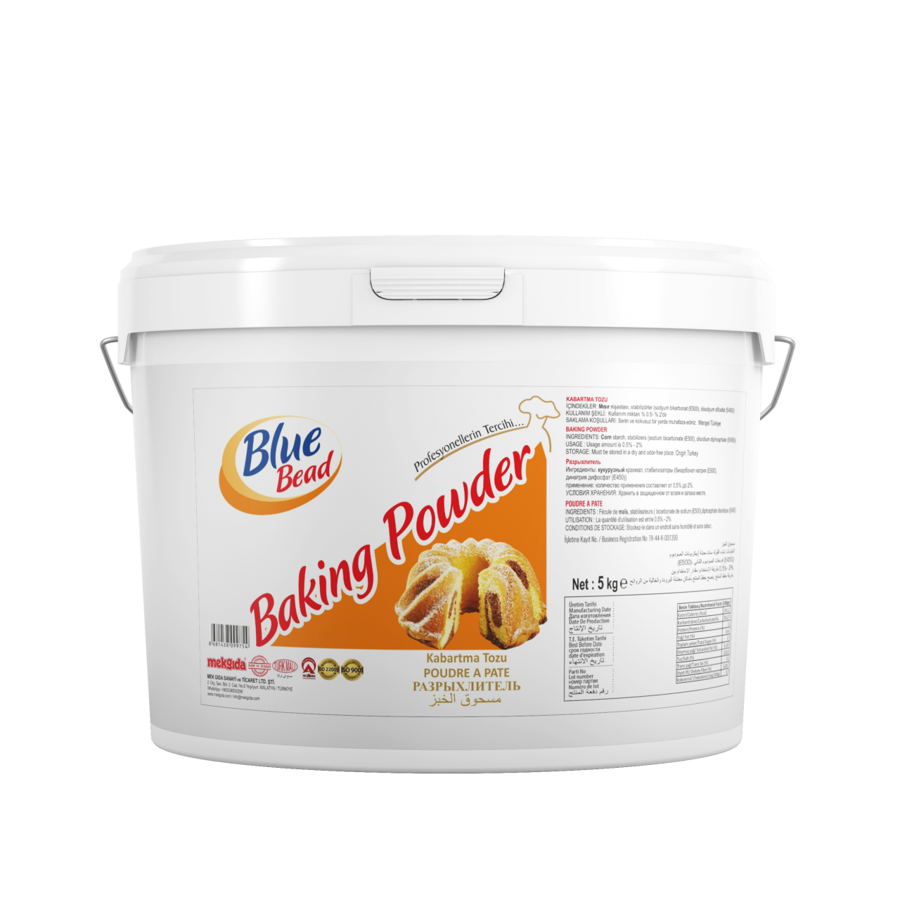 Blue Bead Kabartma Tozu 5 KG
