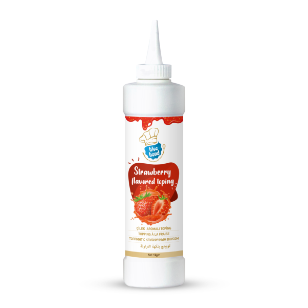 Blue Bead Çilekli Topping Sos 1 KG
