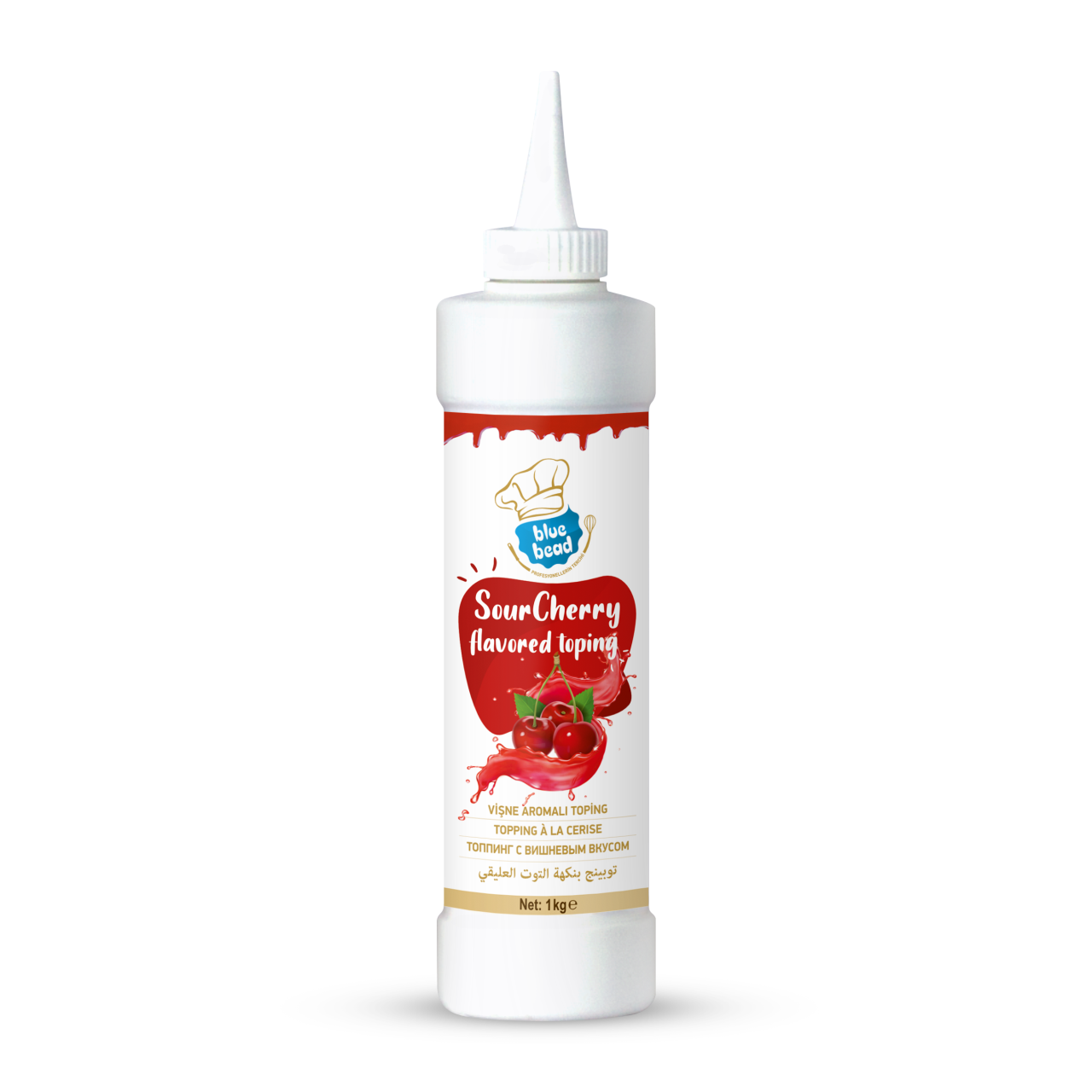 Blue Bead Vişneli Topping Sos 1 KG