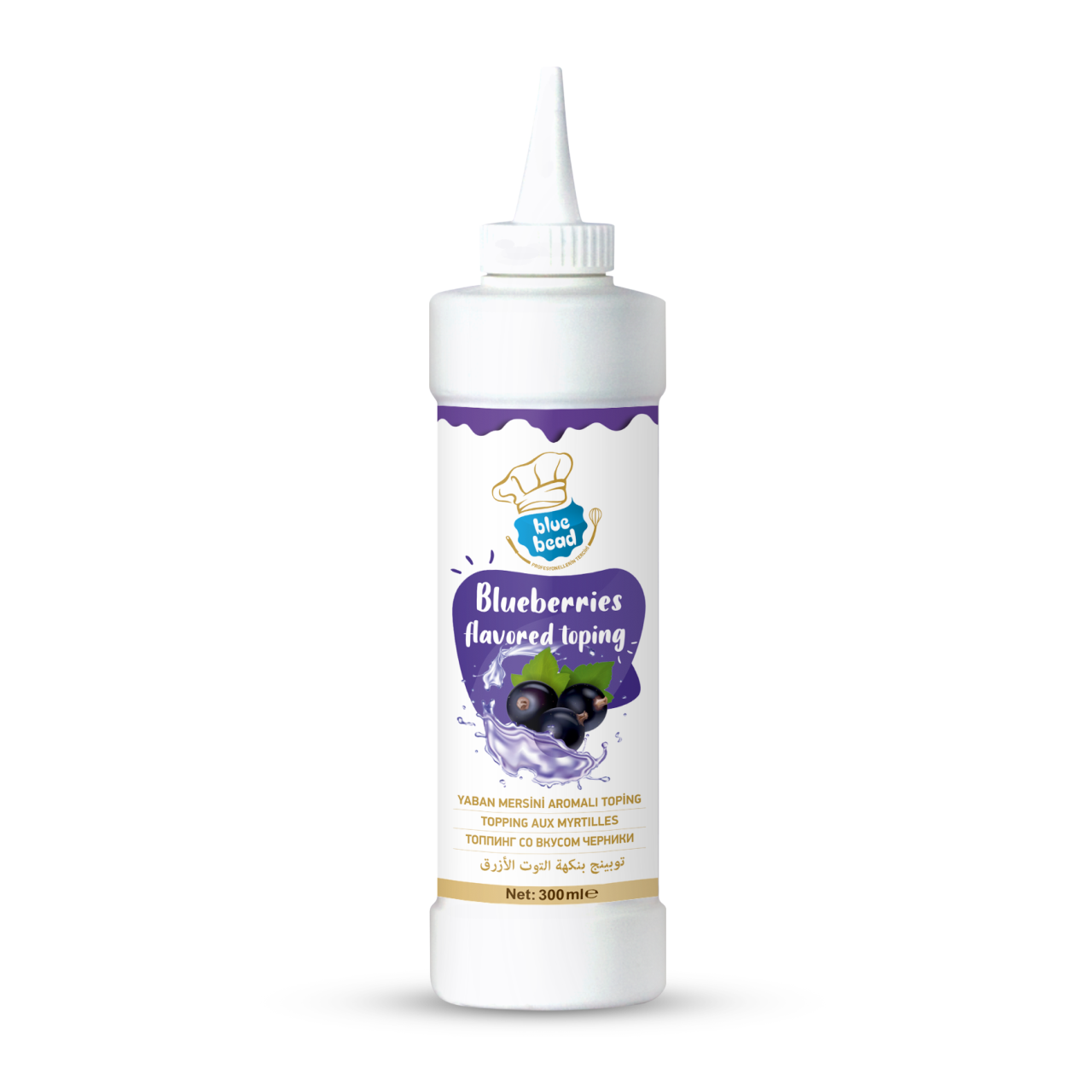 Blue Bead Yaban Mersinli Topping Sos  300 GR