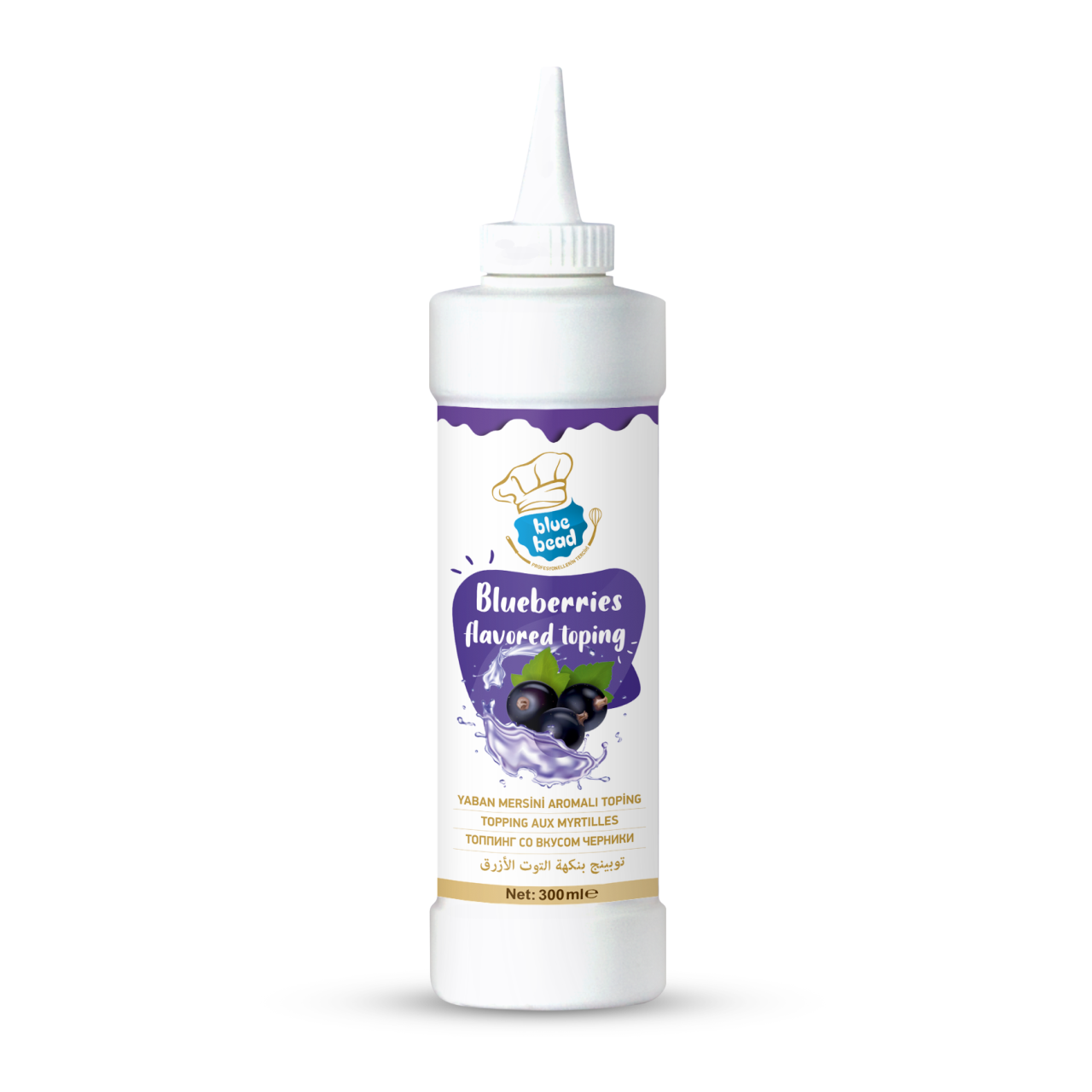 Blue Bead Yaban Mersinli Topping Sos  300 GR