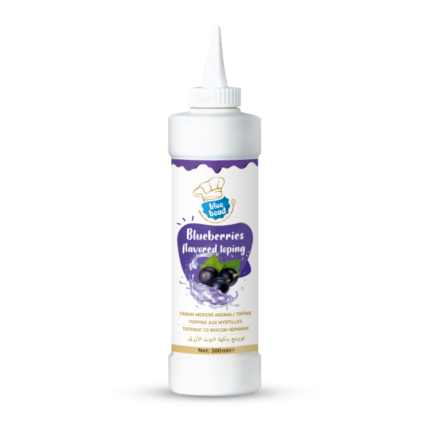 Blue Bead Yaban Mersinli Topping Sos  300 GR