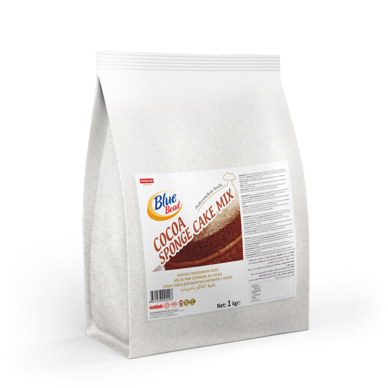 Blue Bead Kakaolu Pandispanya Miksi 1 KG