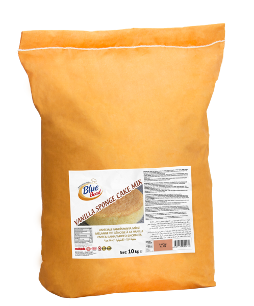 Blue Bead Vanilyalı Pandispanya Miksi 10 KG