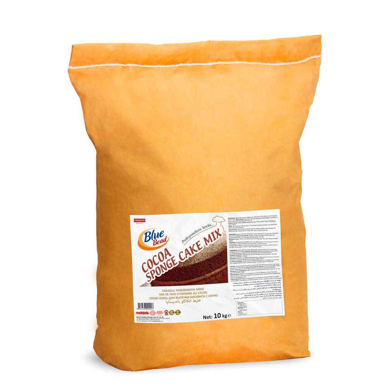 Blue Bead Kakaolu Pandispanya Miksi 10 KG