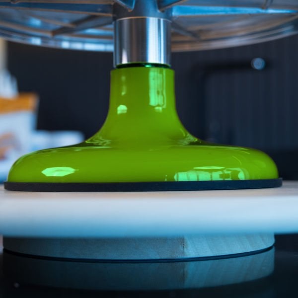 Döner Pasta Sıvama Standı Paslanmaz Metal - Yeşil