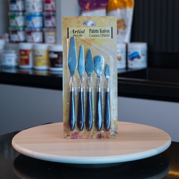 Neon Palet Spatula Seti 5'Li