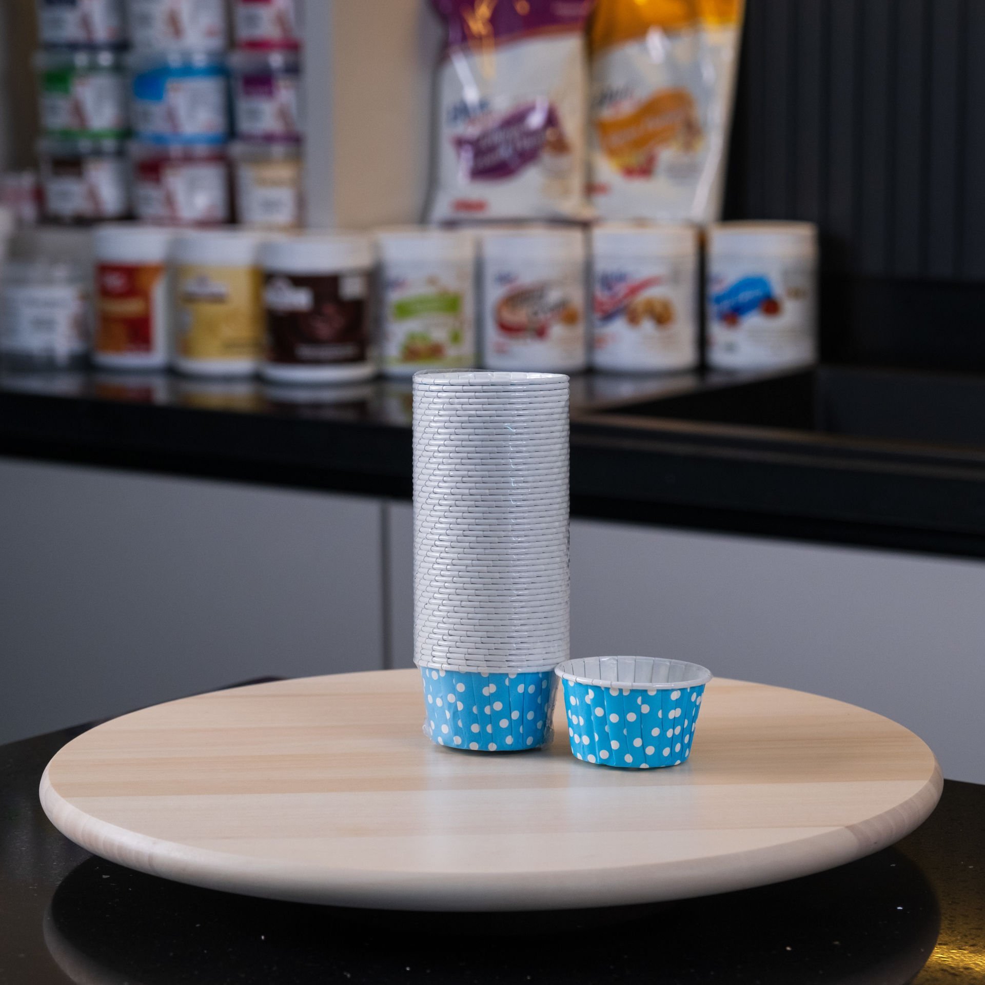 Mavi Muffin Kek Kabı 50'Li