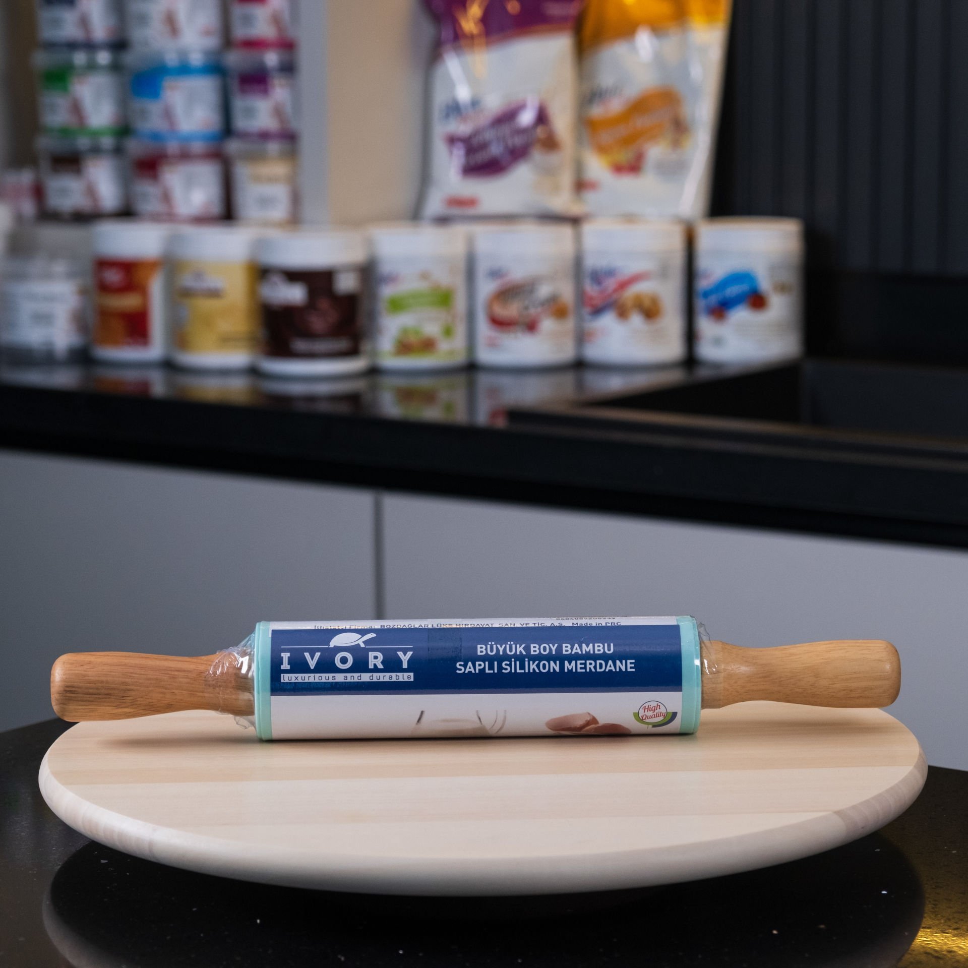 Mavi Silikon Döner Merdane