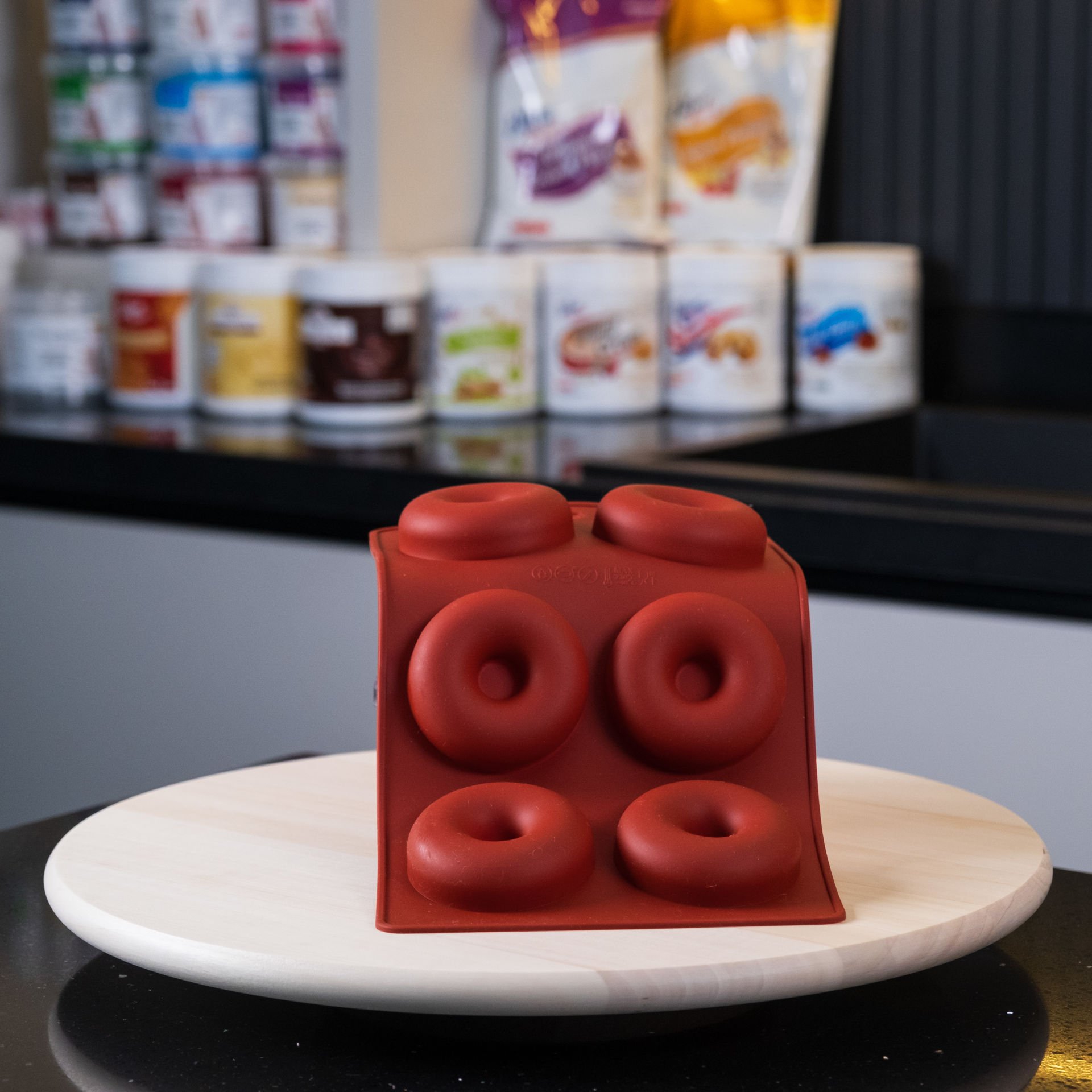 Silikon Donut Kalıbı 6'Lı