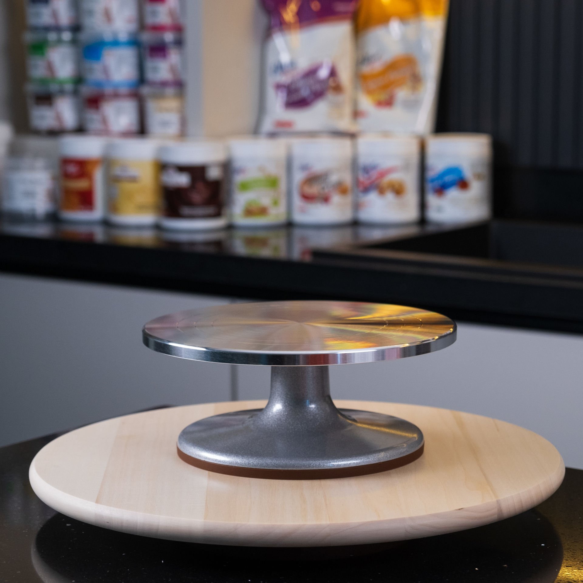 Metal Paslanmaz Sıvama Standı - Metalik