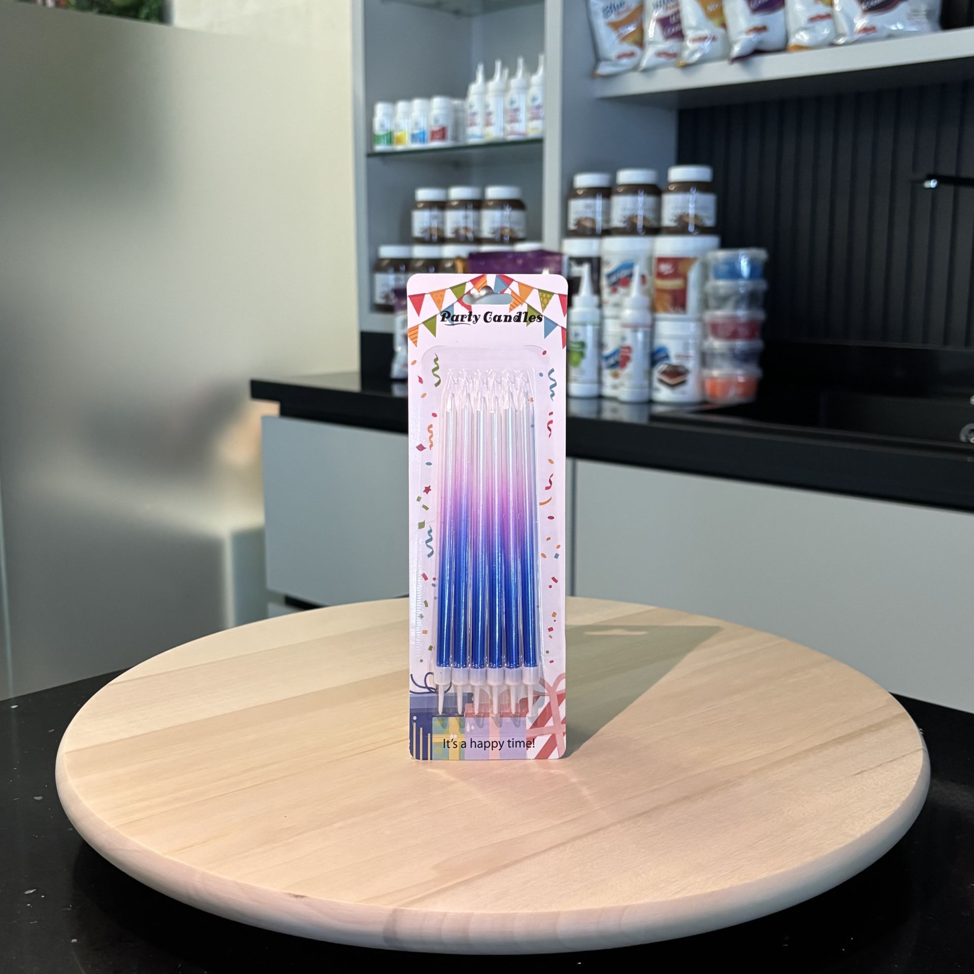 Mavi Pembe Pasta Mumu