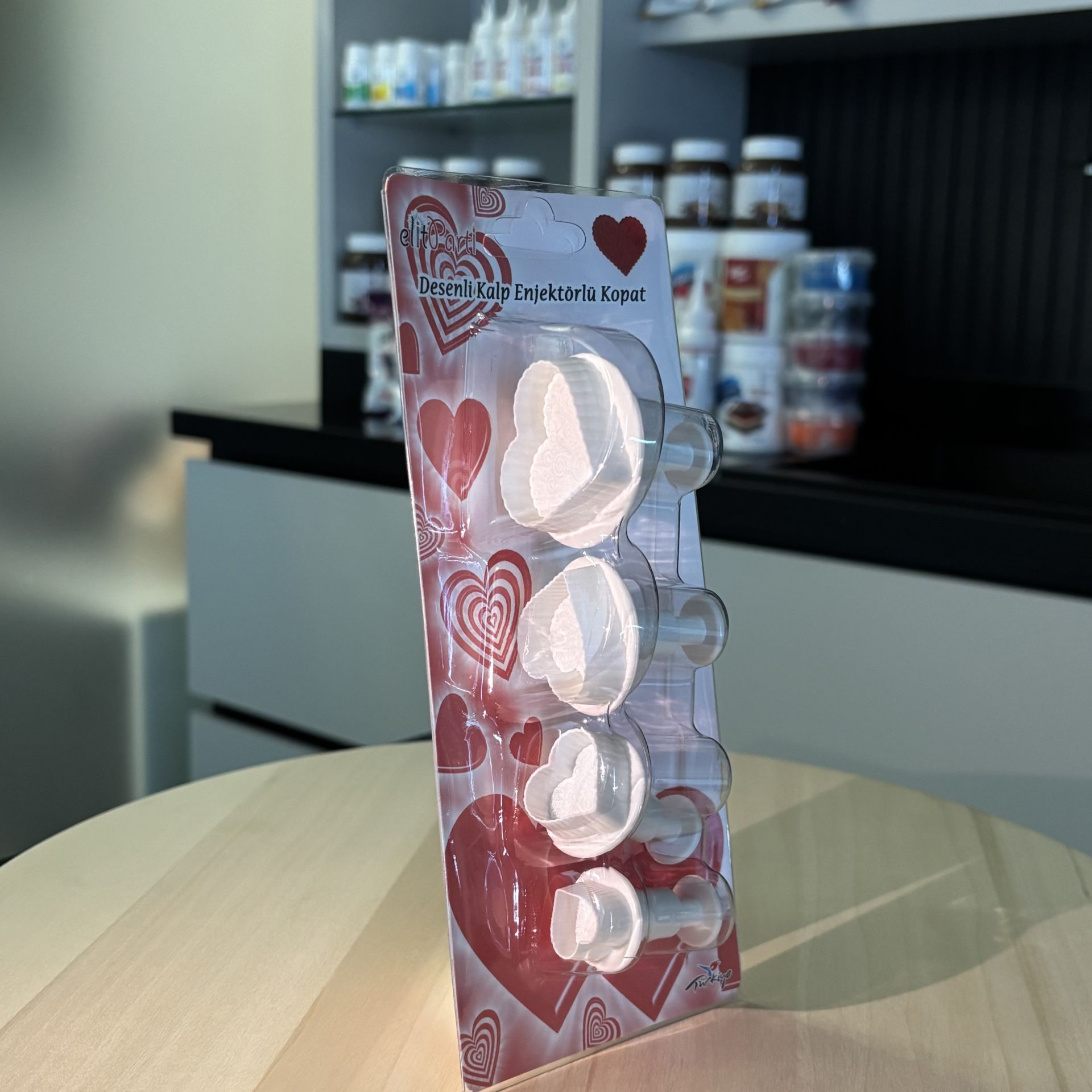 Desenli Kalp Enjektörlü Kopat