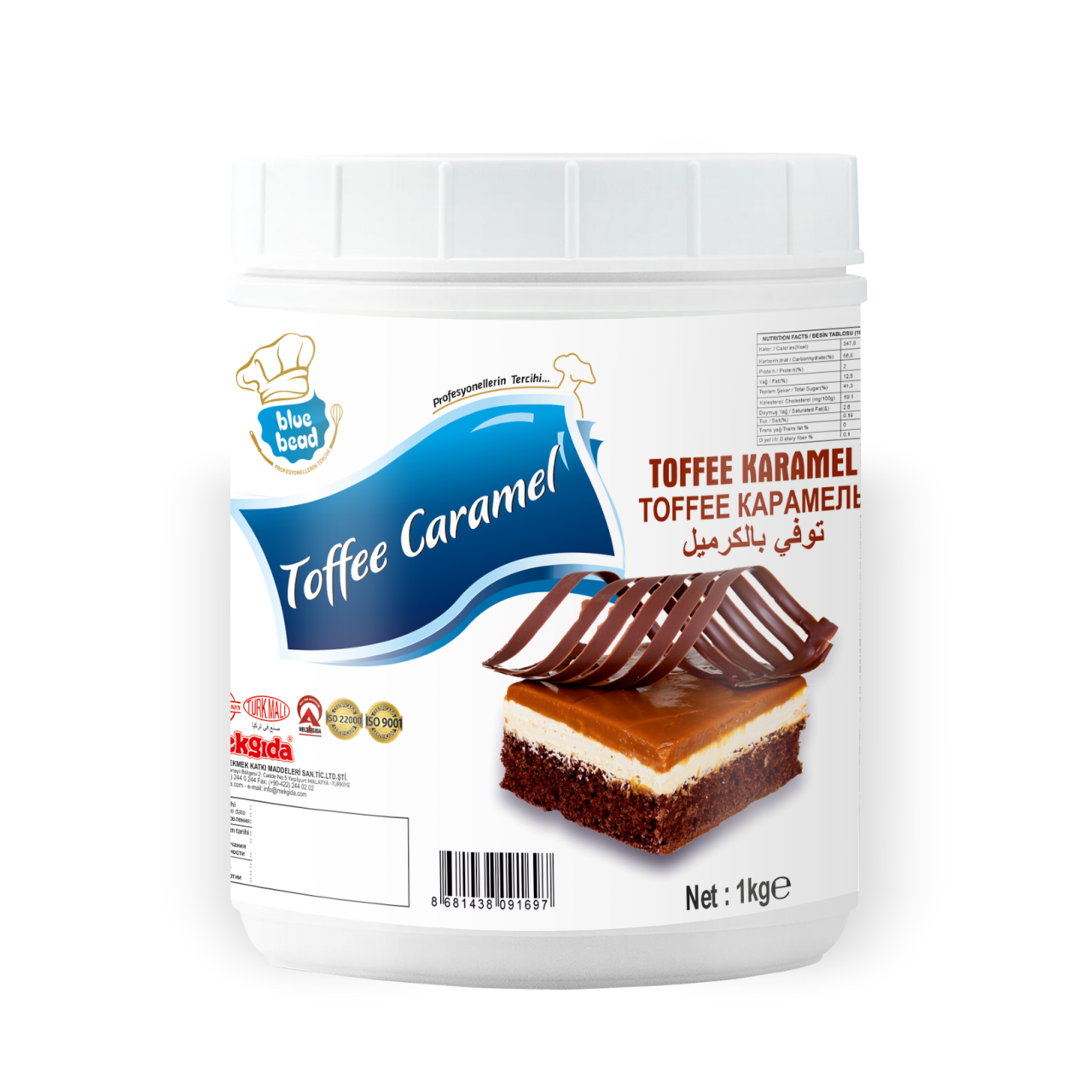 Blue Bead Toffee Karamel 1 KG