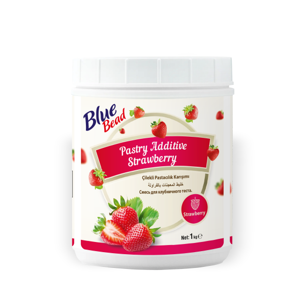 Blue Bead Çilekli Pastacılık Karışımı 1 KG