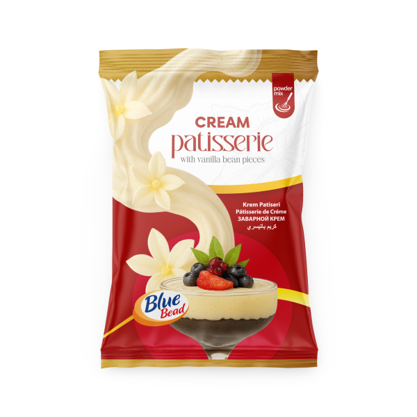 Blue Bead Vanilya Parçacıklı Prenses Krema 1 KG