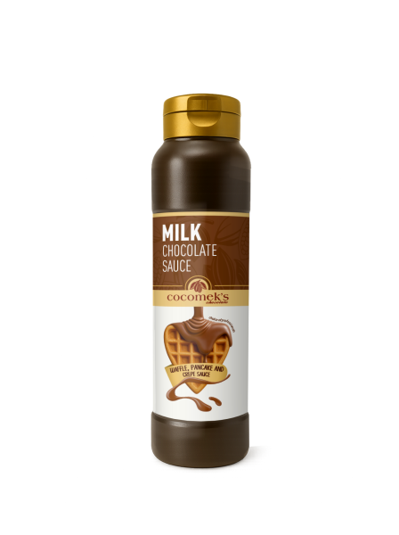 Cocomeks Sütlü Çikolatalı Waffle Krep Pankek Sosu 1 KG