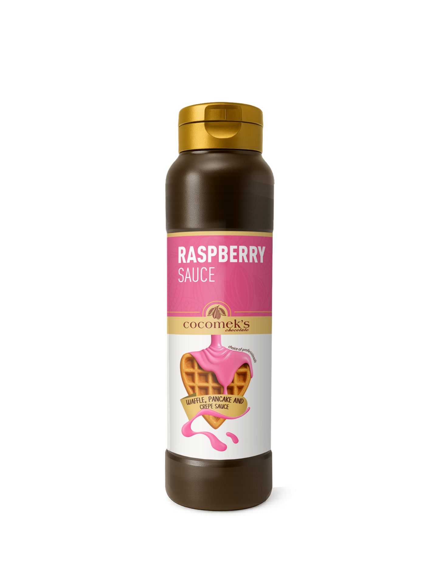 Cocomeks Frambuazlı Waffle Krep Pankek Sosu 1 KG