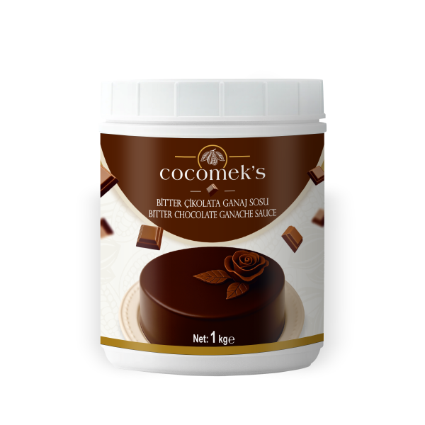 Cocomeks Bitter Çikolatalı Ganaj Sos 1 KG