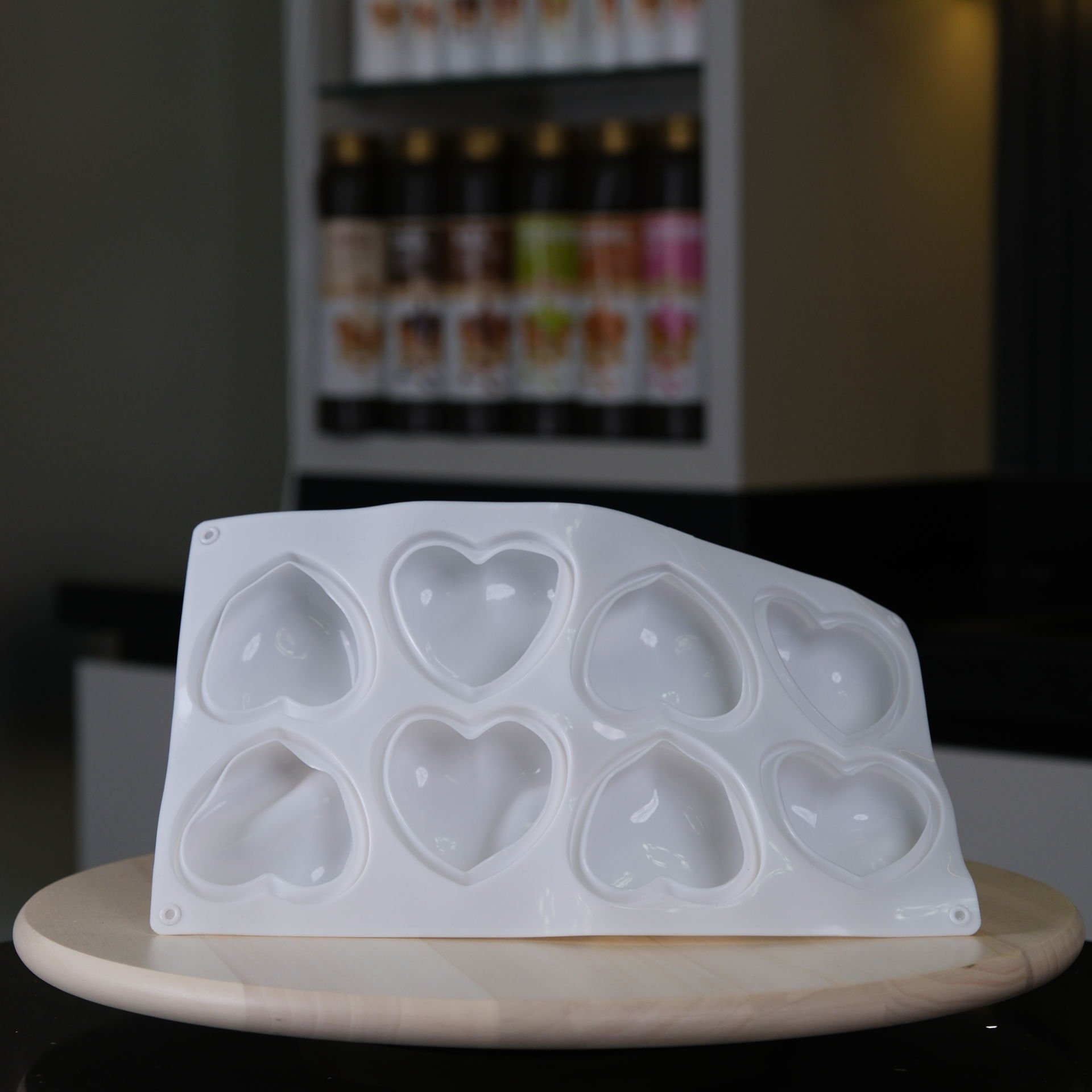 8’Li Kalp Silikon Kalıp