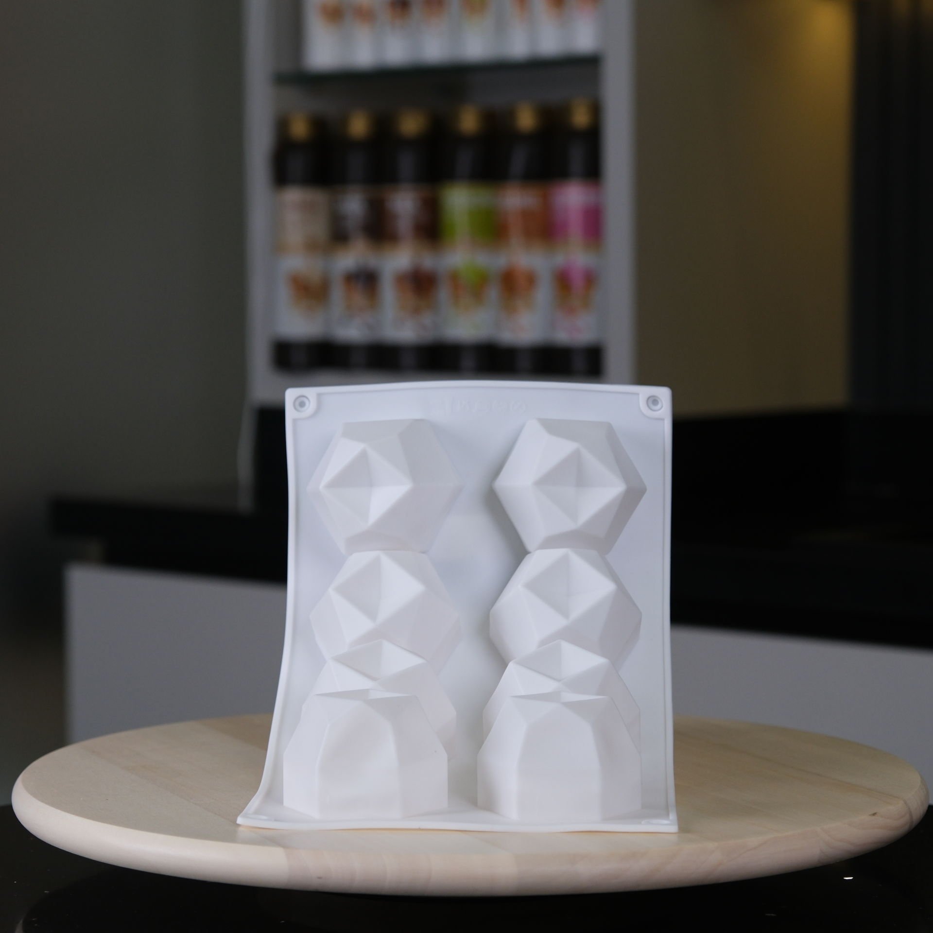 8'Li Prizma Silikon Kalıp