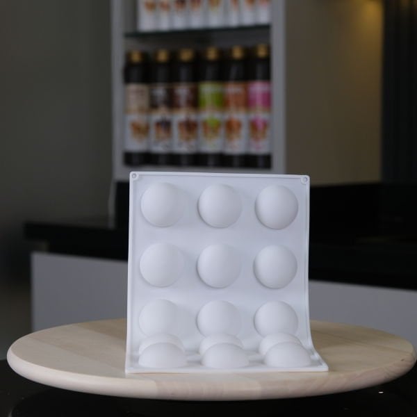 15'Li Yarım Küre Silikon Kalıp