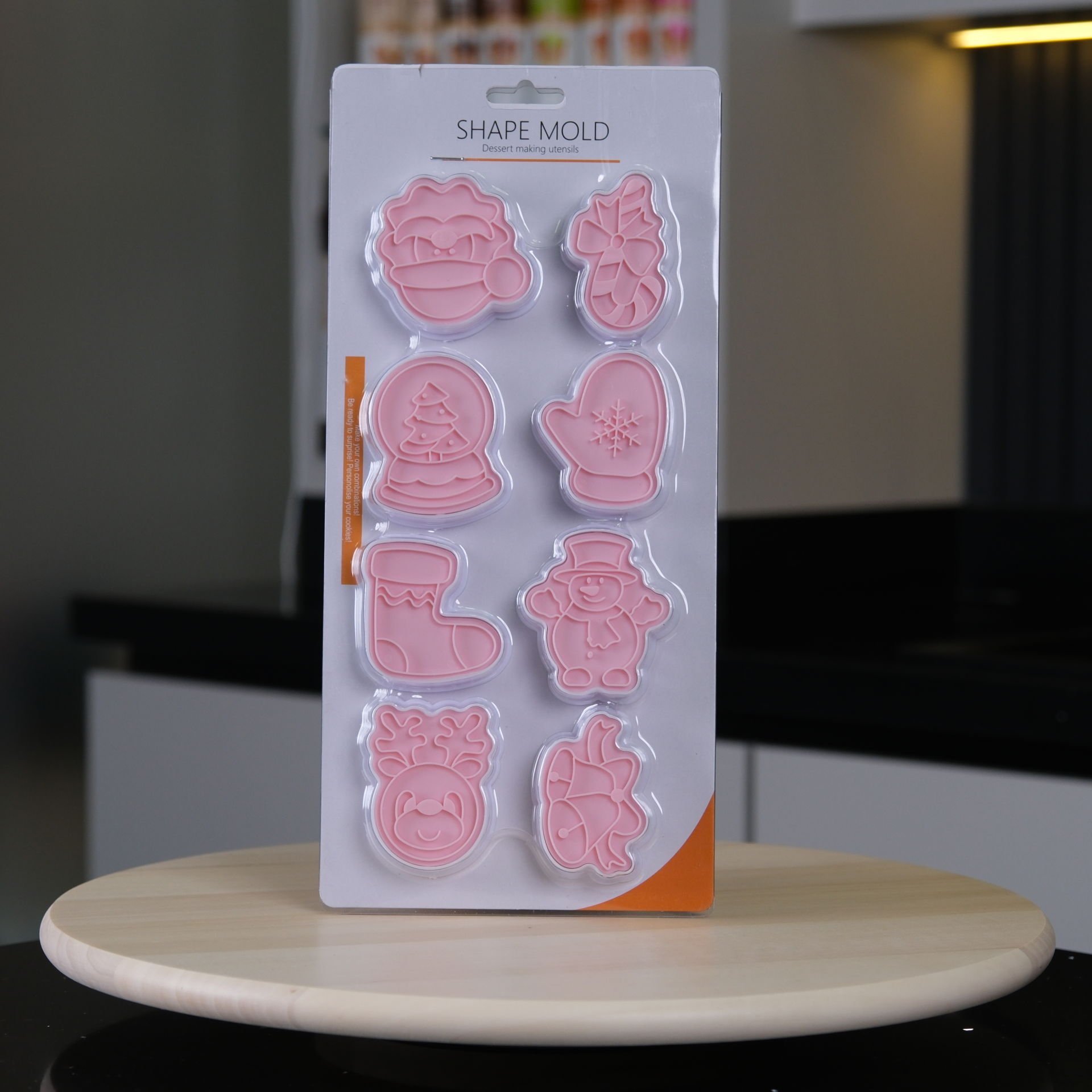 Kurabiye Kalıp Seti 8'Li - Kış Temalı