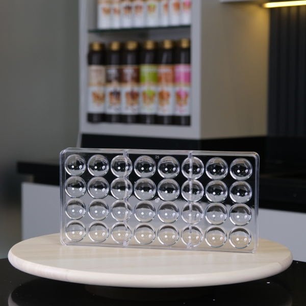 32'Li Yarım Küre Çikolata Kalıbı