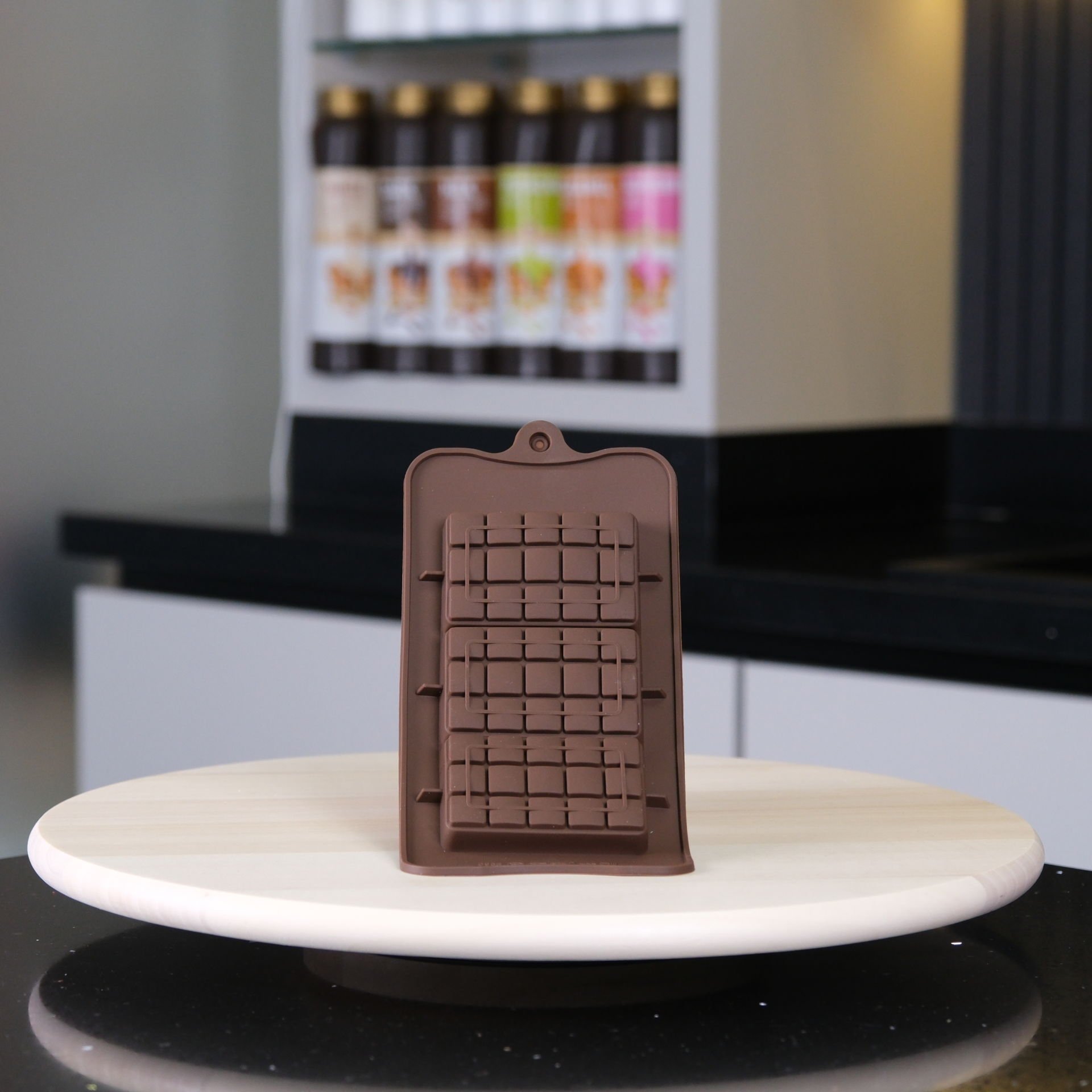 3'Lü Tablet Silikon Çikolata Kalıbı