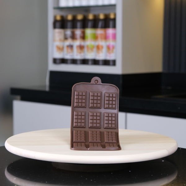 12'Li Tablet Silikon Çikolata Kalıbı