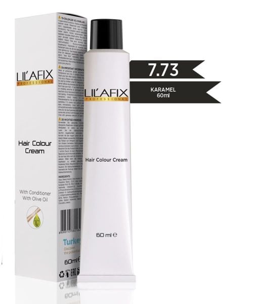 Lilafix Krem Tüp Saç Boyası 7.73 Karamel 60 ml