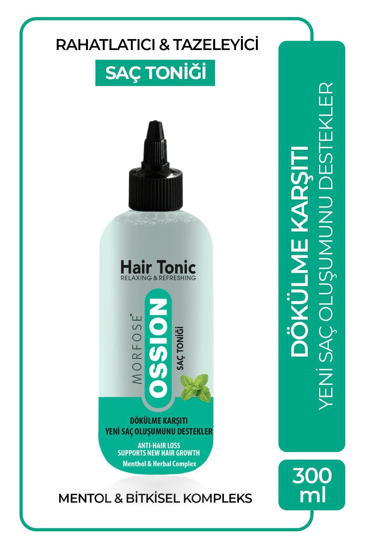 Morfose Ossion Ferahlatıcı Bitkisel Dökülme Karşıtı Saç Toniği 300 ml